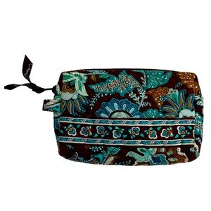 Vera Bradley Floral Quilted Cosmetic Bag
